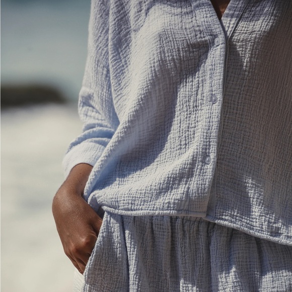 Echo Mini Shirt - Baby Blue - *NWT* - One Size - Picture 6 of 11